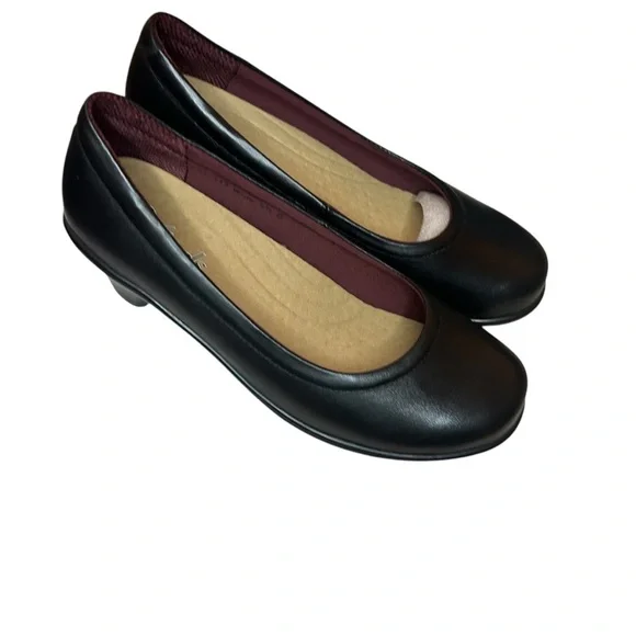 Orthofeet Bioheels Lilly black heels 2 inch comfortable size 9.5 wide - Picture 4 of 11